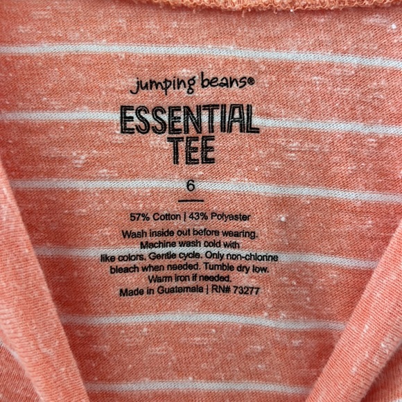 Jumping Beans Essential Tee Orange - Picture 4 of 7